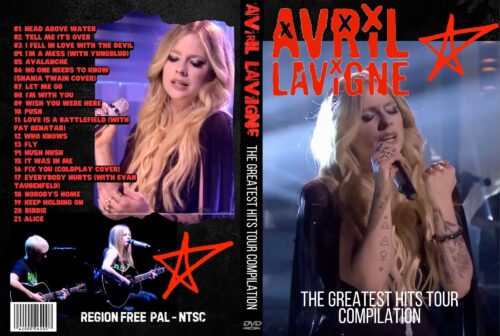 AVRIL LAVIGNE The Greatest Hits Tour Live Compilation DVD