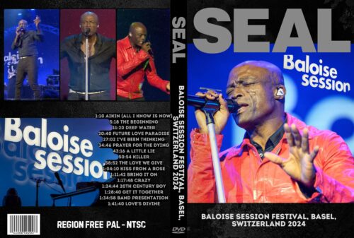 SEAL Live at Baloise Session Festival, Basel, Switzerland 2024 DVD