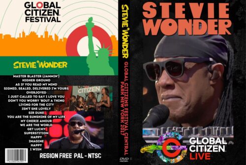Stevie Wonder Live at Global Citizens Festival Central Park New York 2017 DVD