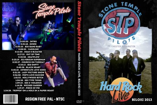 STONE TEMPLE PILOTS Ft. Chester Bennington Hard Rock Live, Biloxi 2013 DVD