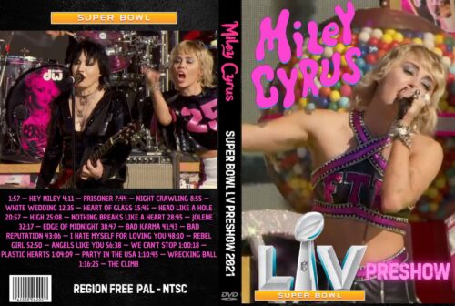 Miley Cyrus - Super Bowl LV Preshow 2021 DVD
