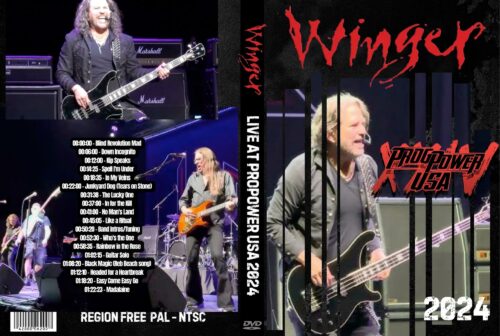 WINGER Performing Pull Album Set Live at ProPower USA 2024 DVD