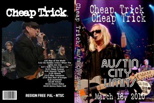 Cheap Trick Live at the Austin City Limits Show 2010 DVD
