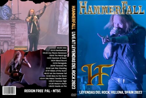 HAMMERFALL Live at Leyendas Del Rock, Villena, Spain 2023 DVD