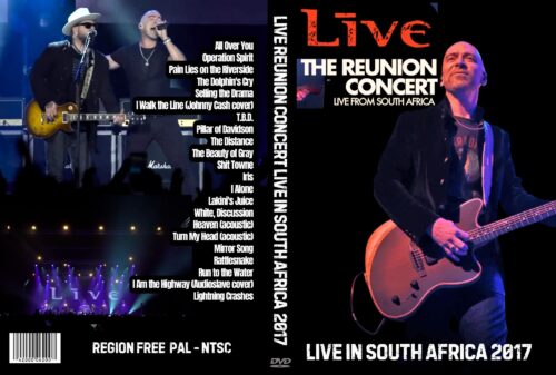 LIVE Reunion Concert Live in South Africa 11-11-2017 DVD