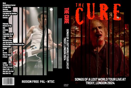 THE CURE Songs Of A Lost World Tour Live at Troxy, London 11-01-2024 DVD (2 DVD Set)