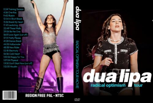 DUA LIPA Radical Optimism Tour Movie 2024 DVD