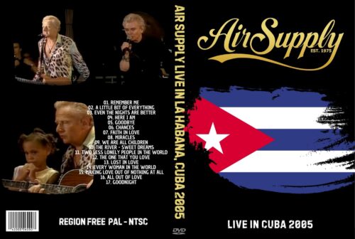 Air Supply Live in La Habana, Cuba 2005 DVD