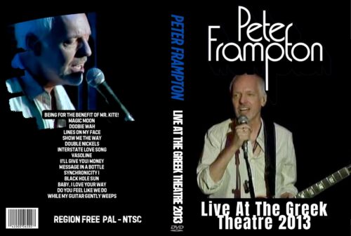 PETER FRAMPTON Live At The Greek Theatre, Los Angeles, CA 2013 DVD