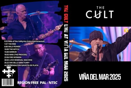 THE CULT Live at Festival de la Canción de Viña del Mar 2025 DVD