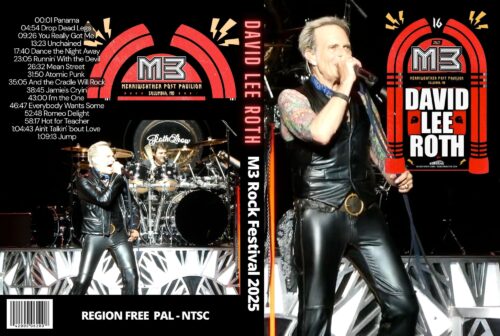 DAVID LEE ROTH Live at M3 Music Festival 2025 DVD