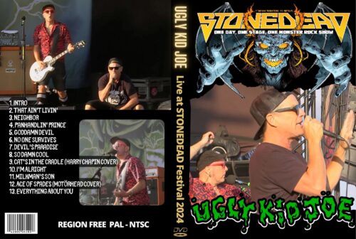 UGLY KID JOE Live at Stonedead Festival, Newark, UK 2024 DVD