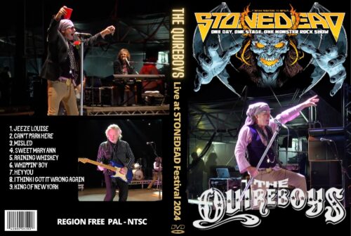 THE QUIREBOYS Live at Stonedead Festival, Newark, UK 2024 DVD