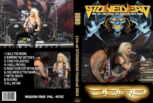DORO Live at Stonedead Festival, Newark, UK 2024 DVD