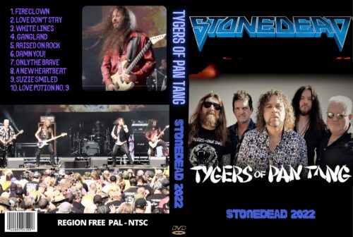 Tygers of Pan Tang Live at StoneDead Festival, UK 2022 DVD
