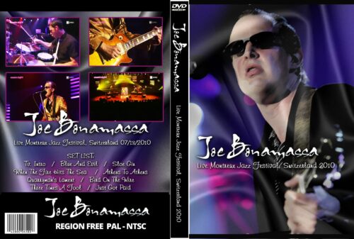 JOE BONAMASSA Live at Montreux Jazz Festival, Switzerland 07/13/2010 DVD