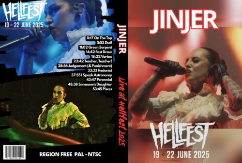 JINJER Live at Hellfest, Clisson France 2025 DVD