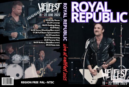 ROYAL REPUBLIC Live at Hellfest, Clisson France 2025 DVD