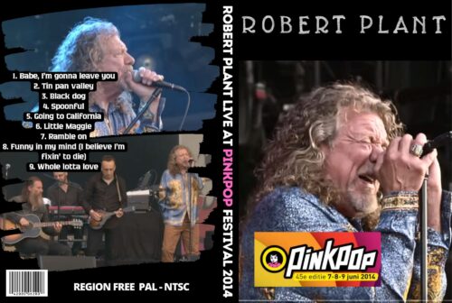 ROBERT PLANT Live at Pinkpop 2014 DVD