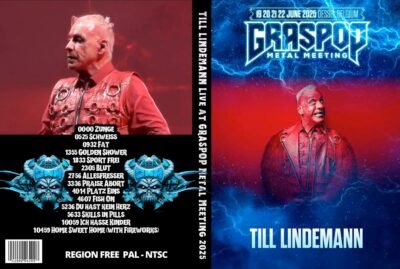 TILL LINDEMANN Live at GRASPOP Metal Meeting DVD 2025