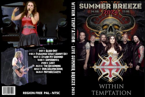 WITHIN TEMPTATION - LIVE SUMMER BREEZE 2025 DVD