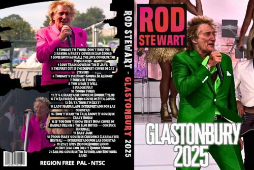 ROD STEWART - Live at Glastonbury 2025 DVD