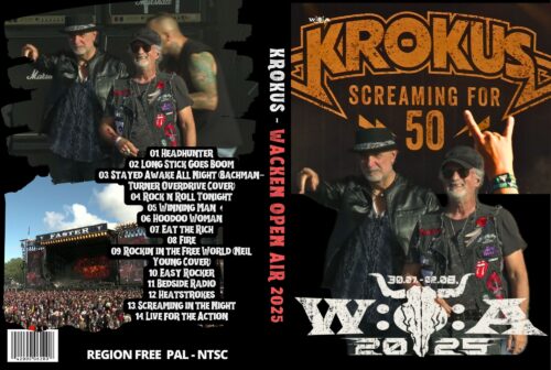 KROKUS - Live at Wacken Open Air 2025 DVD