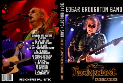 EDGAR BROUGHTON BAND Live at Crossroads Festival 2006 DVD