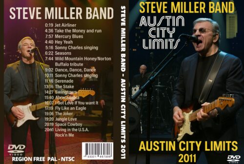 STEVE MILLER BAND Live at Austin City Limits Festival 2011 DVD