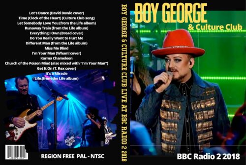 Boy George & Culture Club Live at BBC Radio 2 2018 DVD