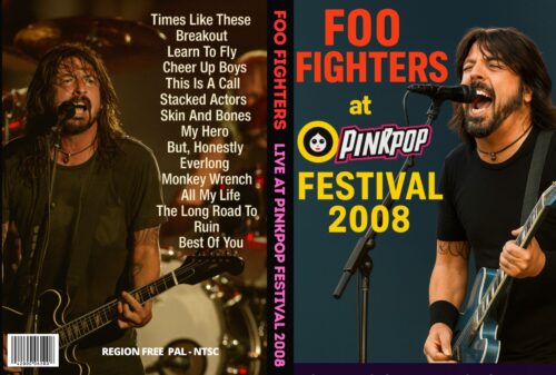 FOO FIGHTERS Live at PinkPop Festival 2008 DVD