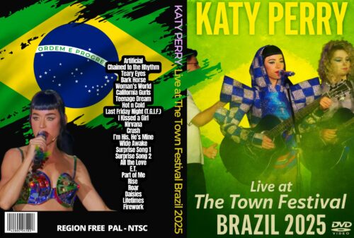 KATY PERRY  Live at The Town Festival Brazil 2025 DVD