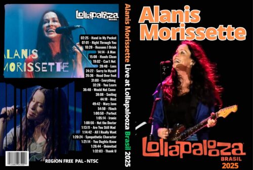 Alanis Morissette Live at Lollapalooza Brasil 2025 DVD