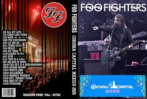 FOO FIGHTERS Live at Corona Capital Festival, Mexico City 2025 DVD