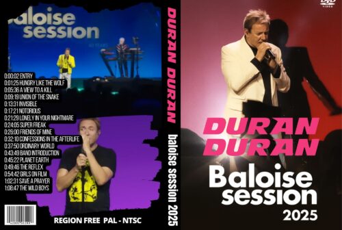 DURAN DURAN  Live at Baloise Session Besel, Switzerland  2025 DVD