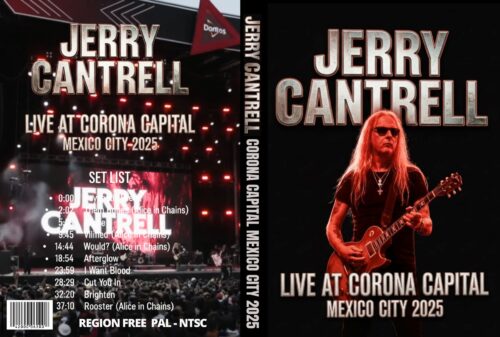 JERRY CANTREL Live at Corona Capital Festival, Mexico City 2025 DVD