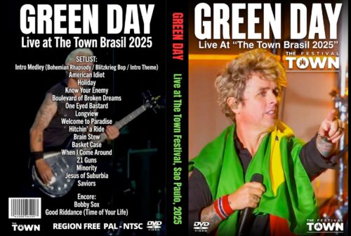 GREEN DAY Live at The Town Festival, Sao Paulo, Brasil 2025 DVD