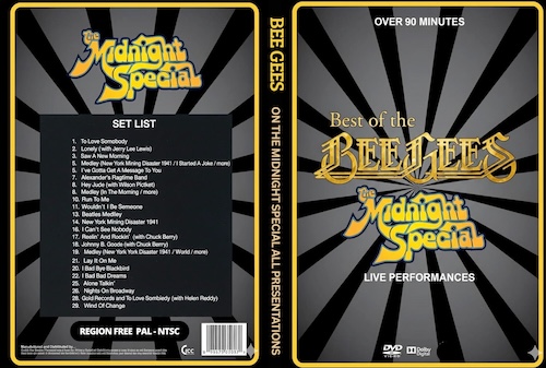 BEE GEES on The Midnight Special all Presentations DVD