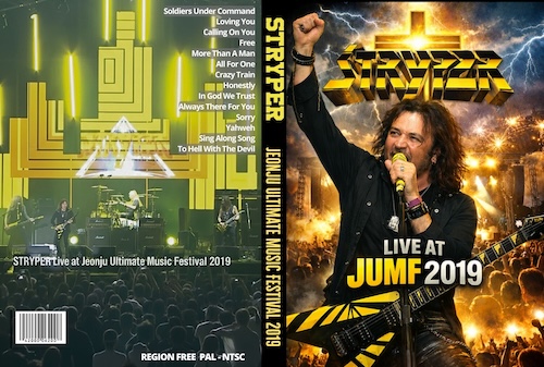 STRYPER Live at Jeonju Ultimate Music Festival 2019 DVD