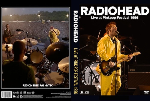 RADIOHEAD Live at PinkPop Festival 1996 DVD