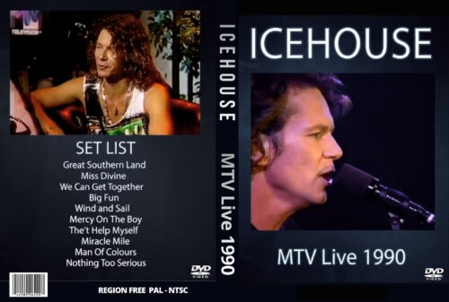 ICEHOUSE Live MTV 1990 DVD