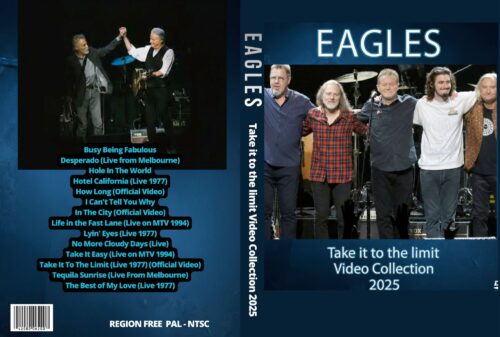 EAGLES Take it to the limit Video Collection 2025 DVD