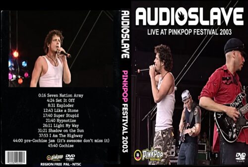 AUDIOSLAVE Live At Pinkpop Festival 2003 DVD | DVD Rock Depot