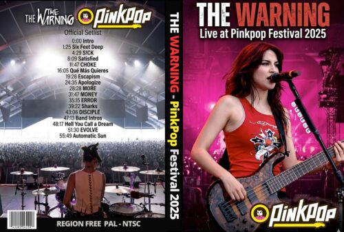 THE WARNING Live at PINKPOP Festival 2025 DVD