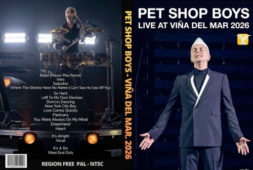 Pet Shop Boys Live at Festival de la Canción de Viña del Mar 2026 DVD