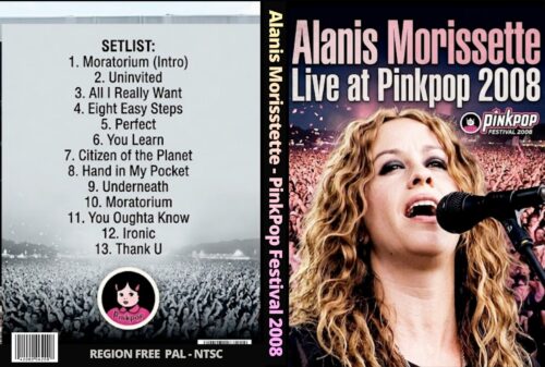 Alanis Morissette Live at PinkPop Festival 2008 DVD
