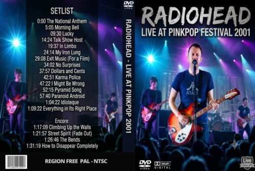 Radiohead Live at Pinkpop Festival 2001 DVD