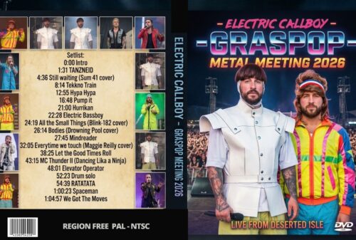 ELECTRIC CALLBOY Live at Graspop Metal Meeting Dessel, Belgium 2026 DVD