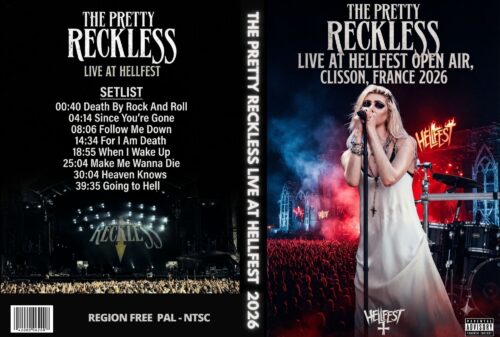 The Pretty Reckless Live at Hellfest Open Air, Clisson, France 2026 DVD