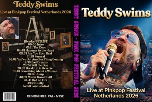 Teddy Swims - Live at Pinkpop Festival Netherlands 2026 DVD